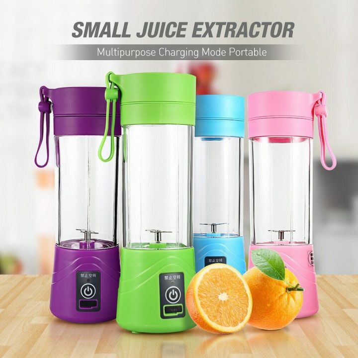 6 Blades USB Juicer Blender Rechargeable